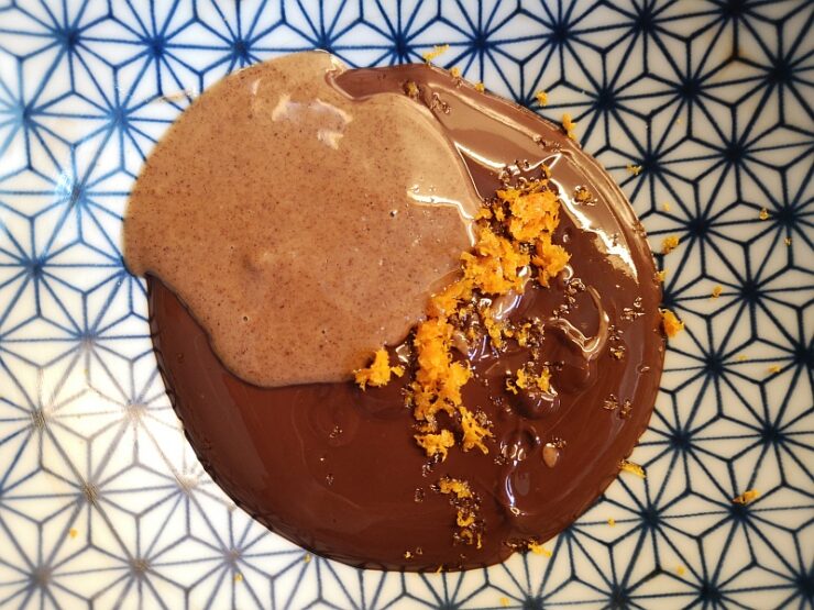 Macarons mit Schokolade, Orange und Haselnuss - Tonkabohne und Zitrone ...